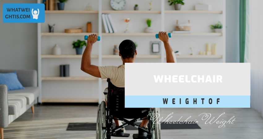 Average wheelchair weight